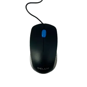 Mouse Alámbrico Delux Usb M139BU Negro